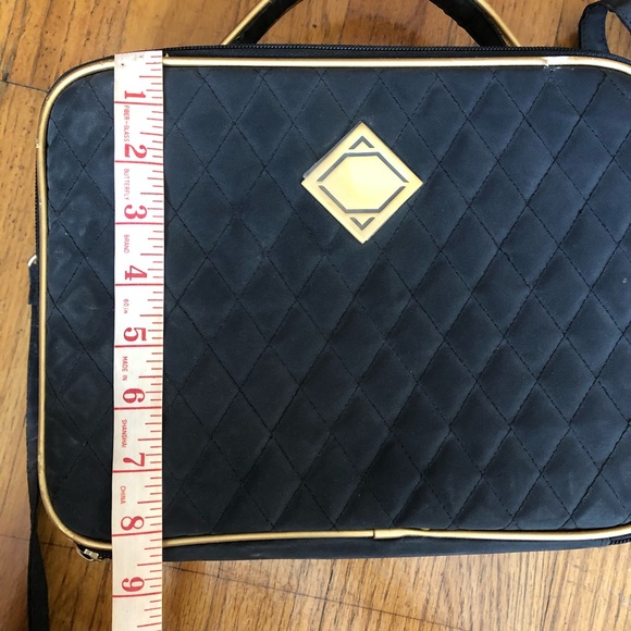 Bags Vintage Amway Black Purse Wh Gold Details Poshmark